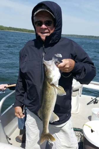 image of walleye caught on winnie